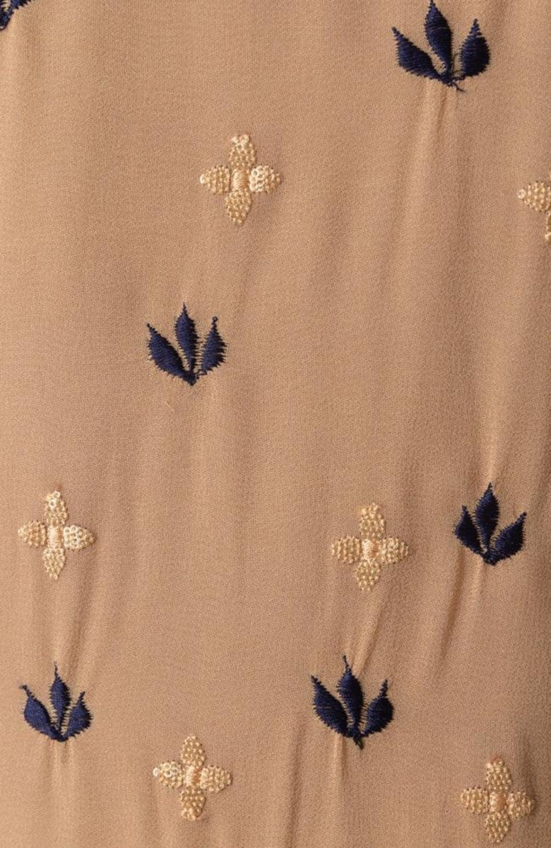 Jemma Flared Palazzo Pantsuit with Dupatta - Image 6