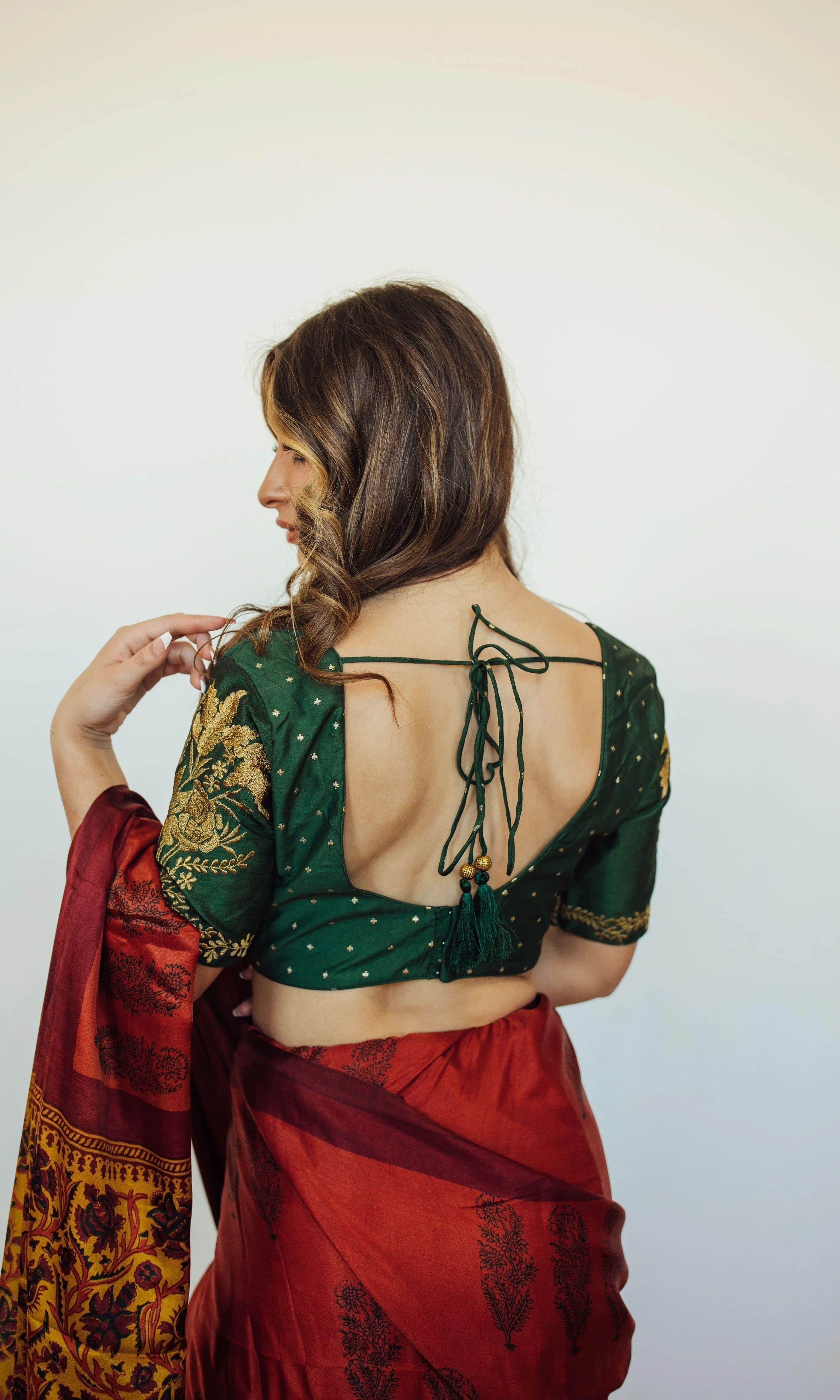Floral Embroidered Blouse - Image 3