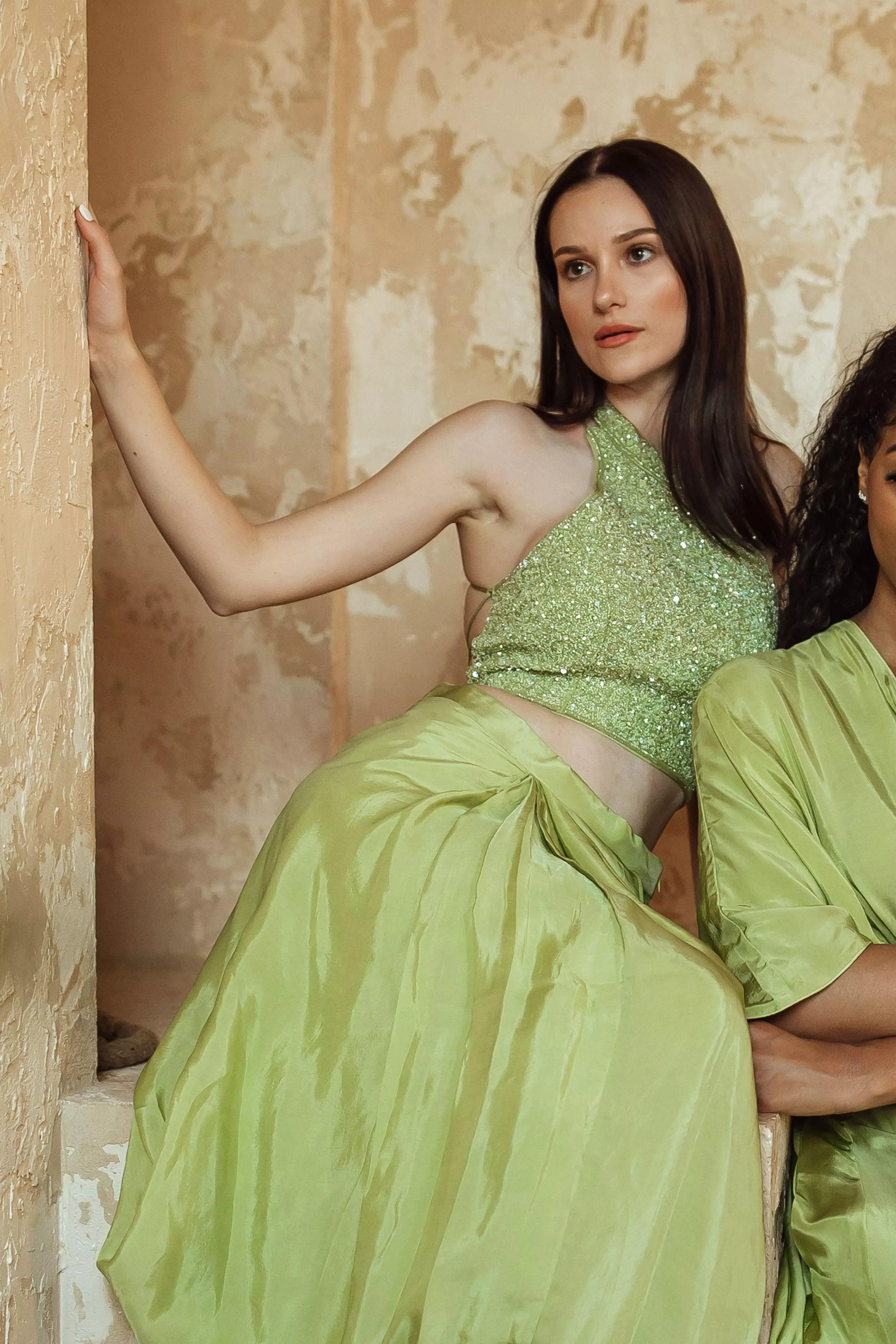 Everett Green Sparkle Top with Sequins - Image 2