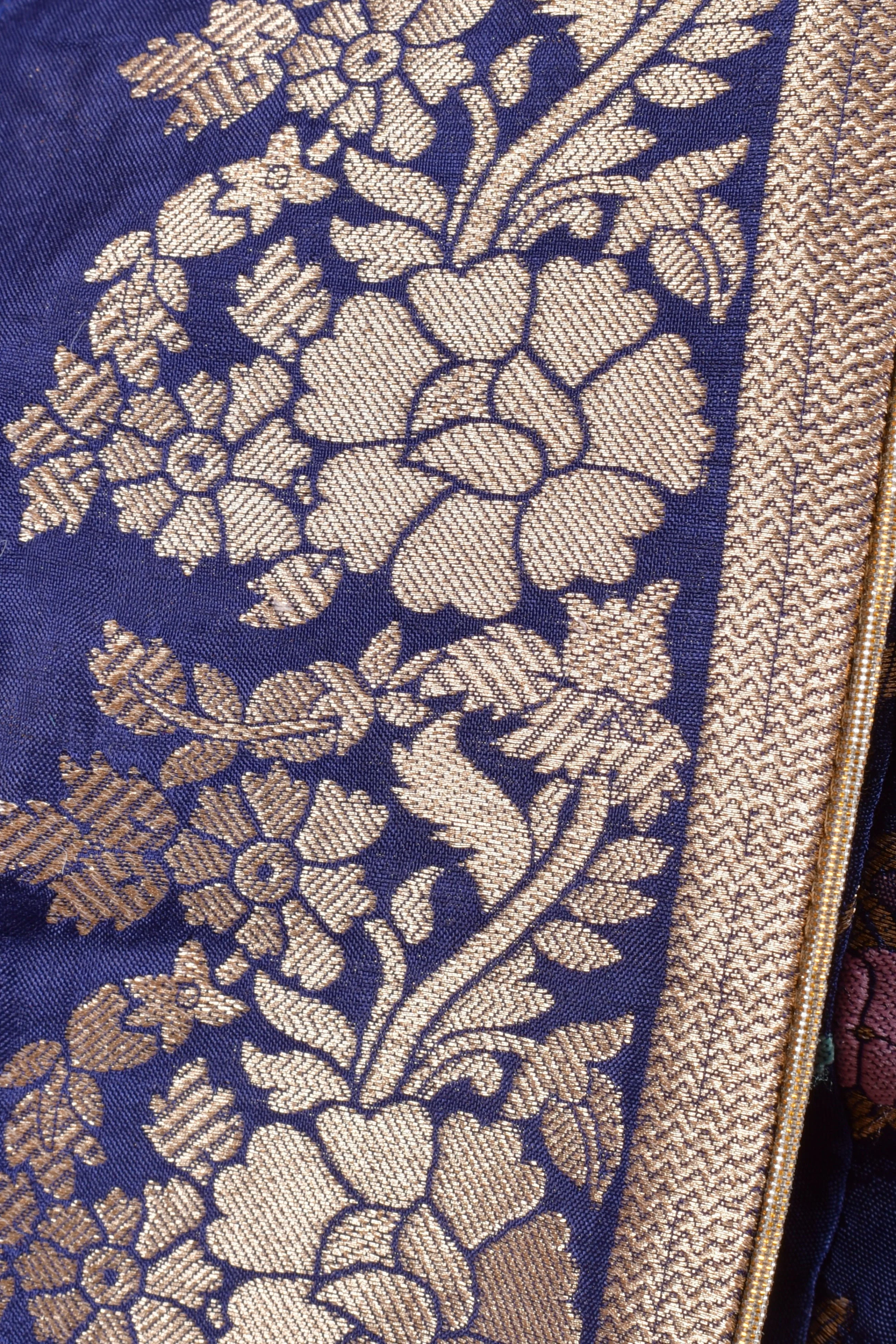 Brownish Gold Tiered Lehenga Choli Set - Image 7