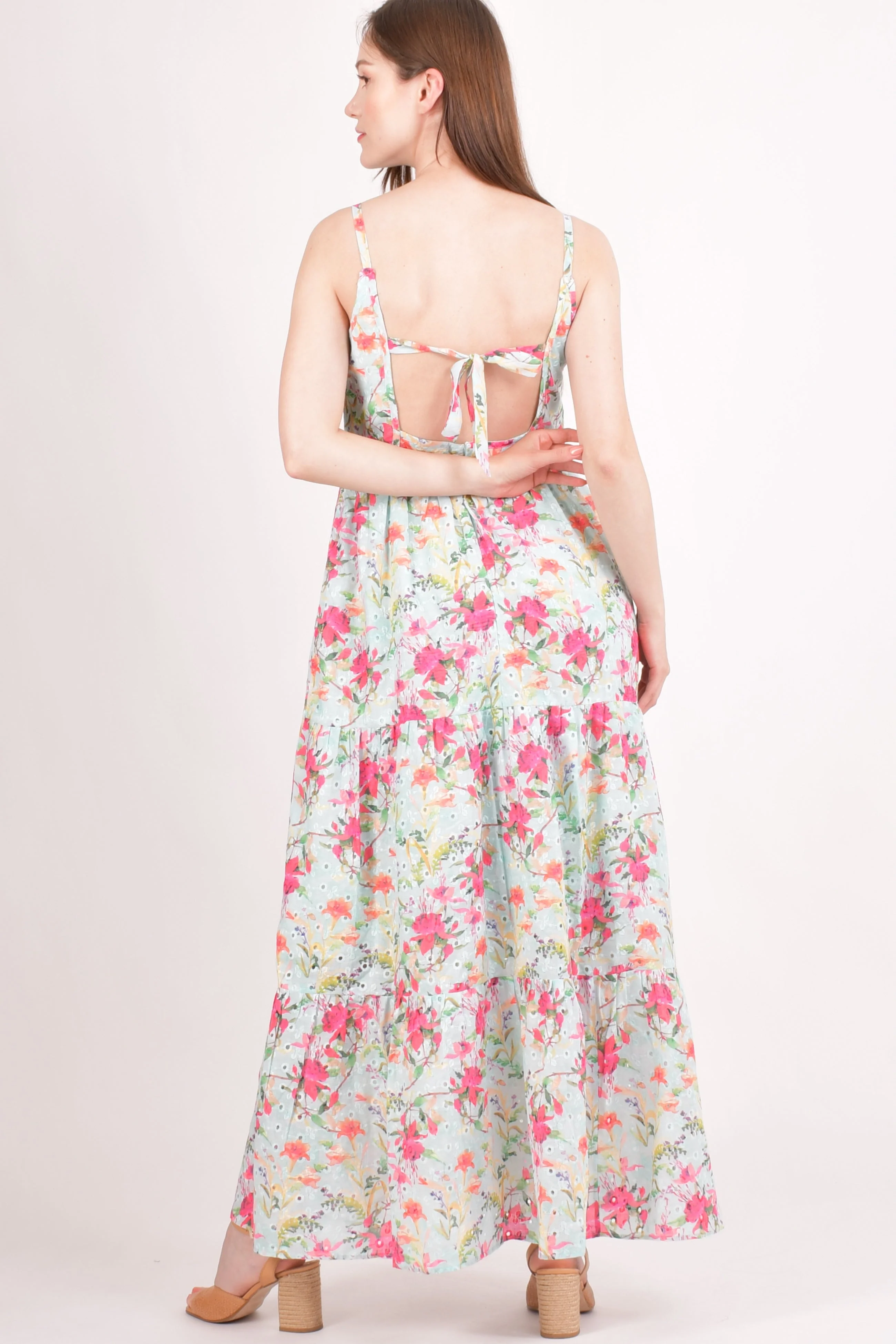 Floral Tiered Maxi Dress - Image 2