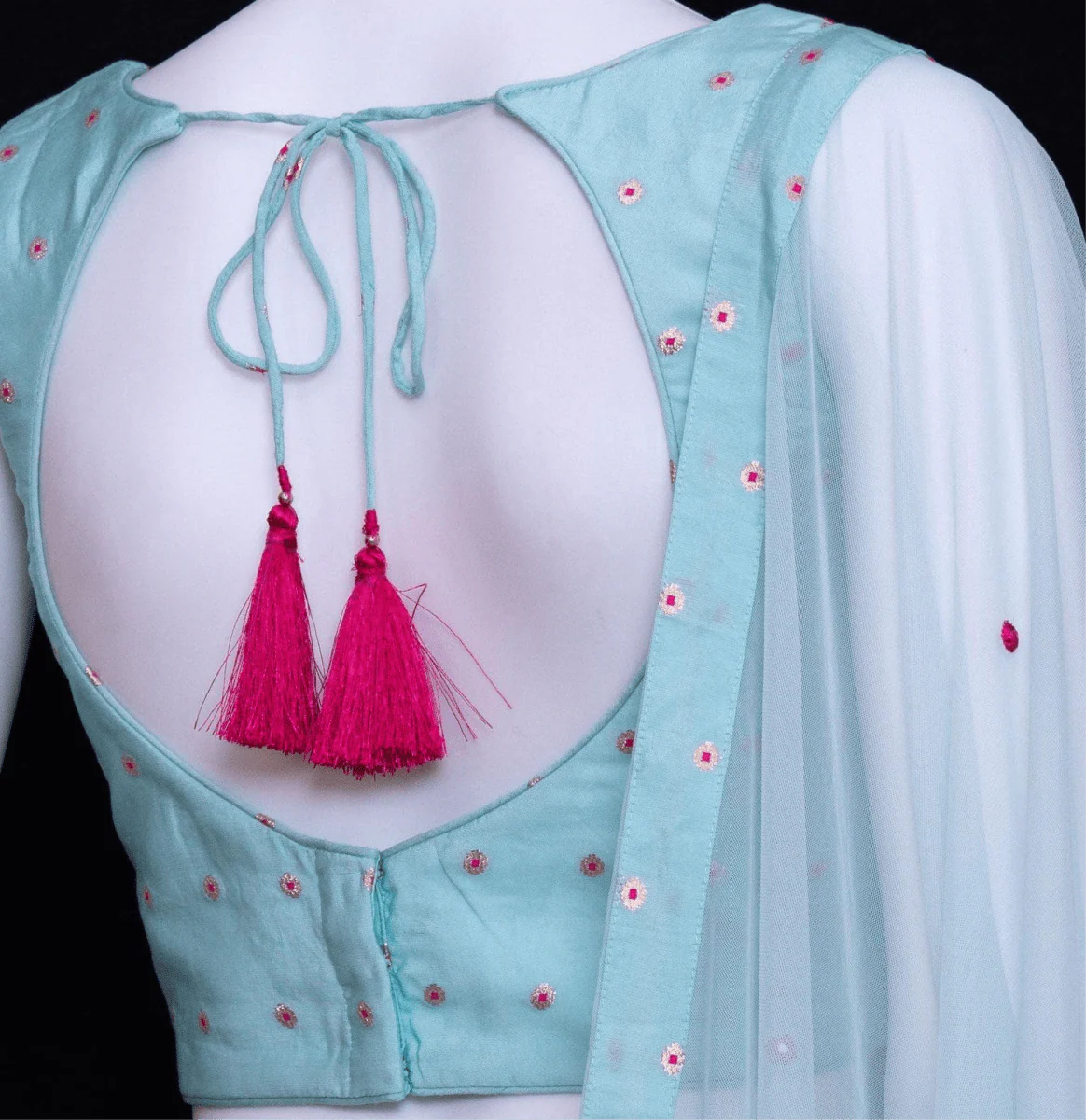 Aqua Full Flare Chaniya Choli Set - Image 5