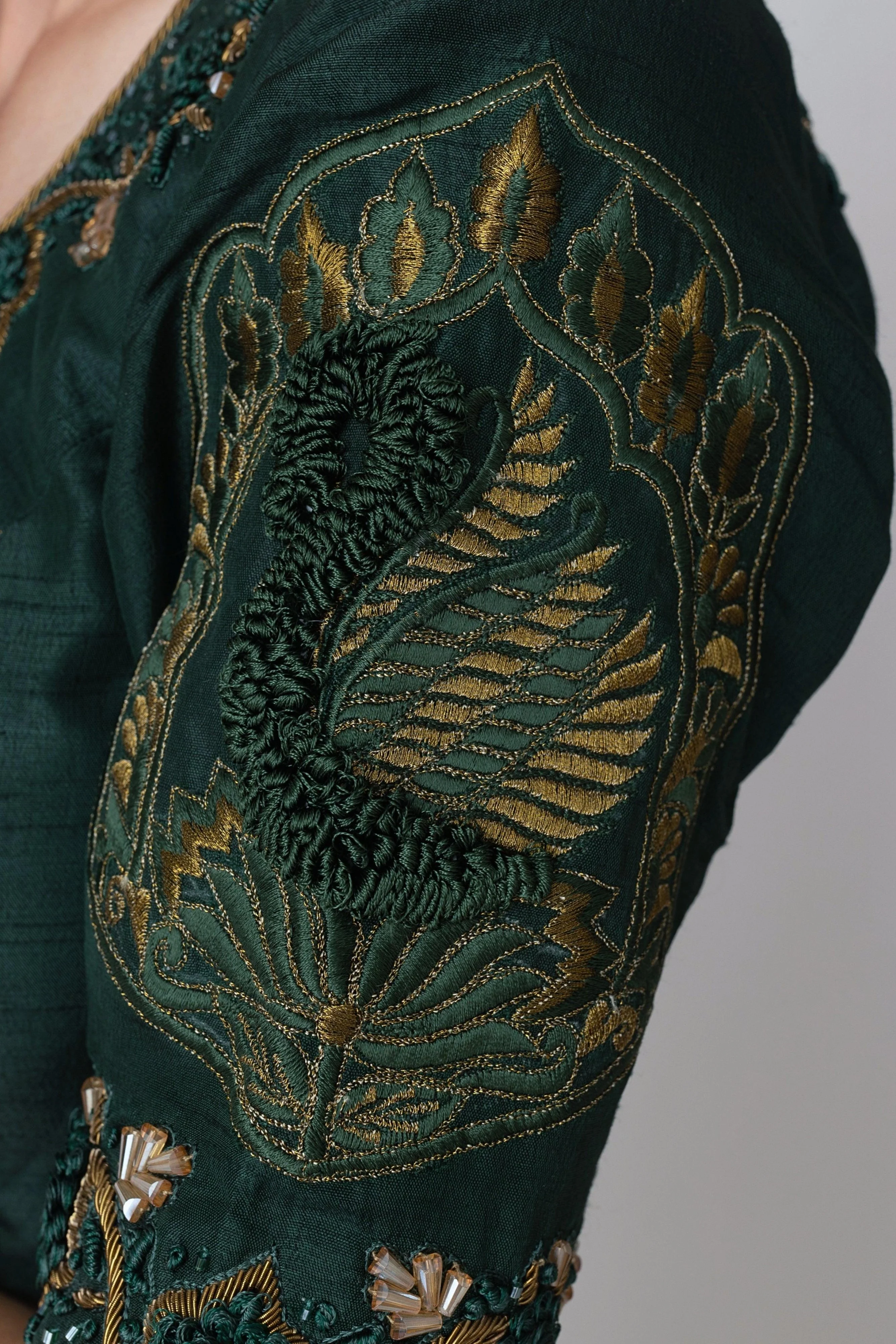 Green Lehenga Choli Set - Image 4