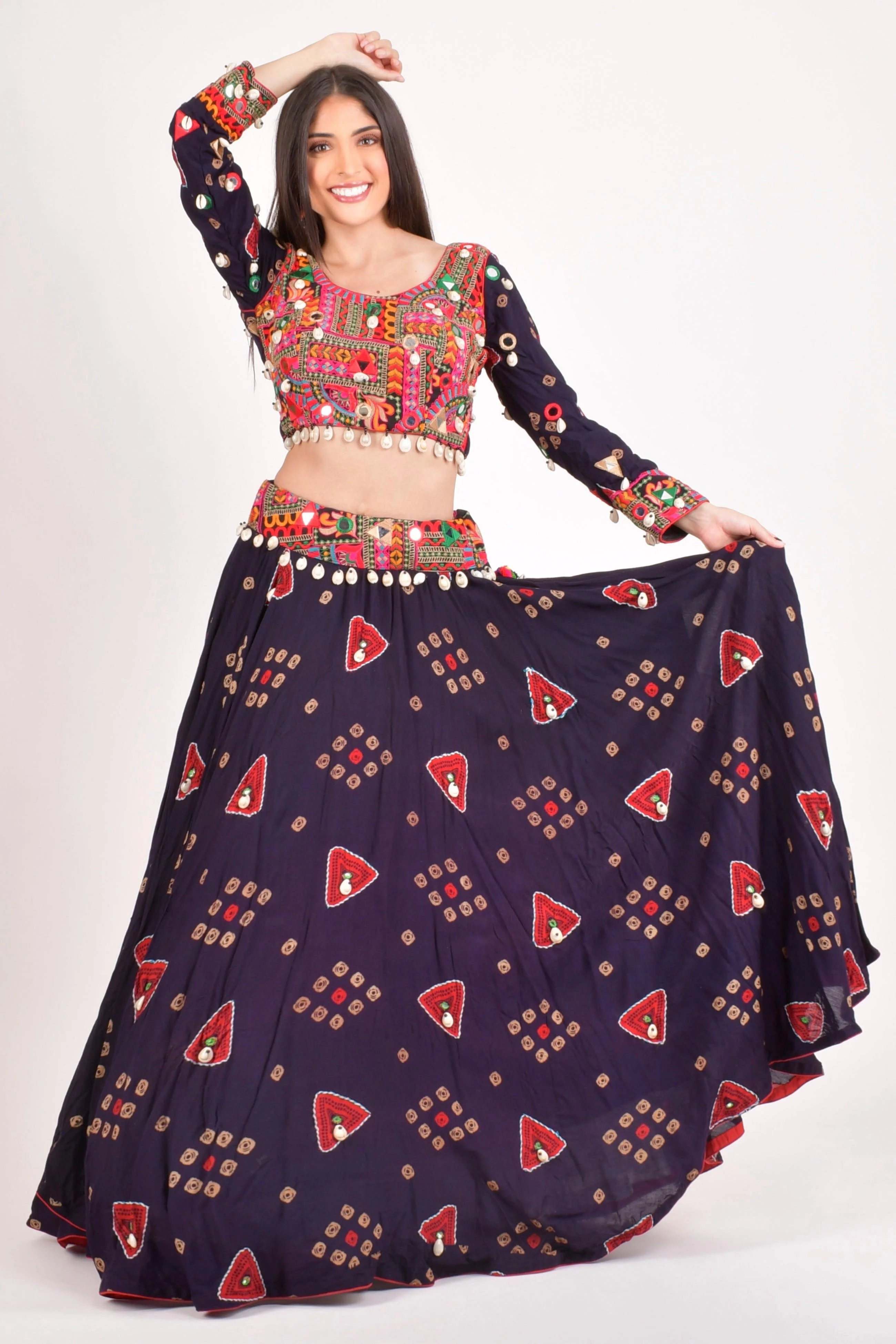 Ciao Embroidered Navratri Chaniya Choli