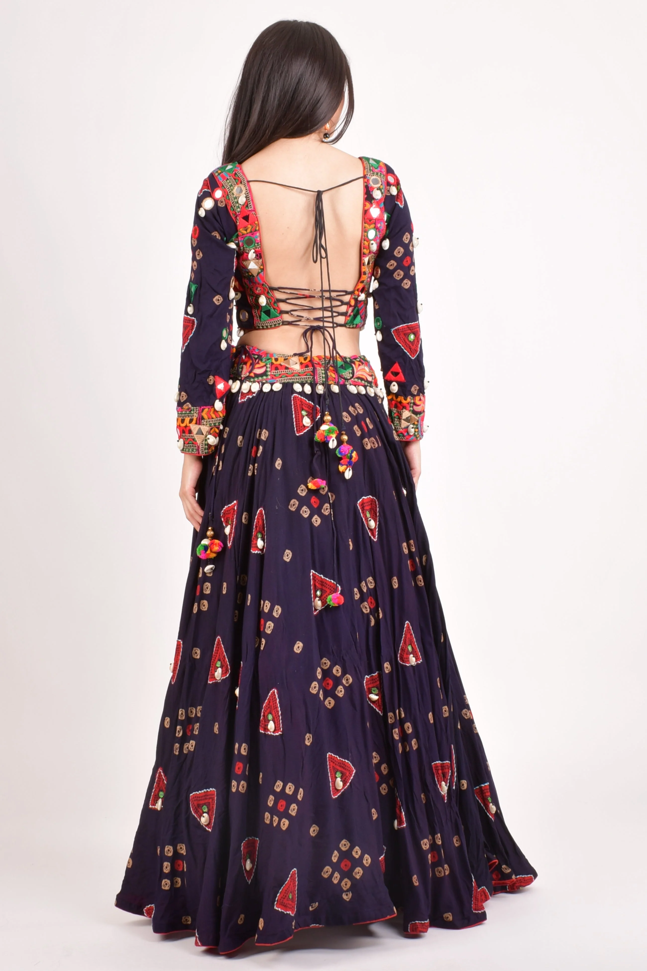Ciao Embroidered Navratri Chaniya Choli - Image 2