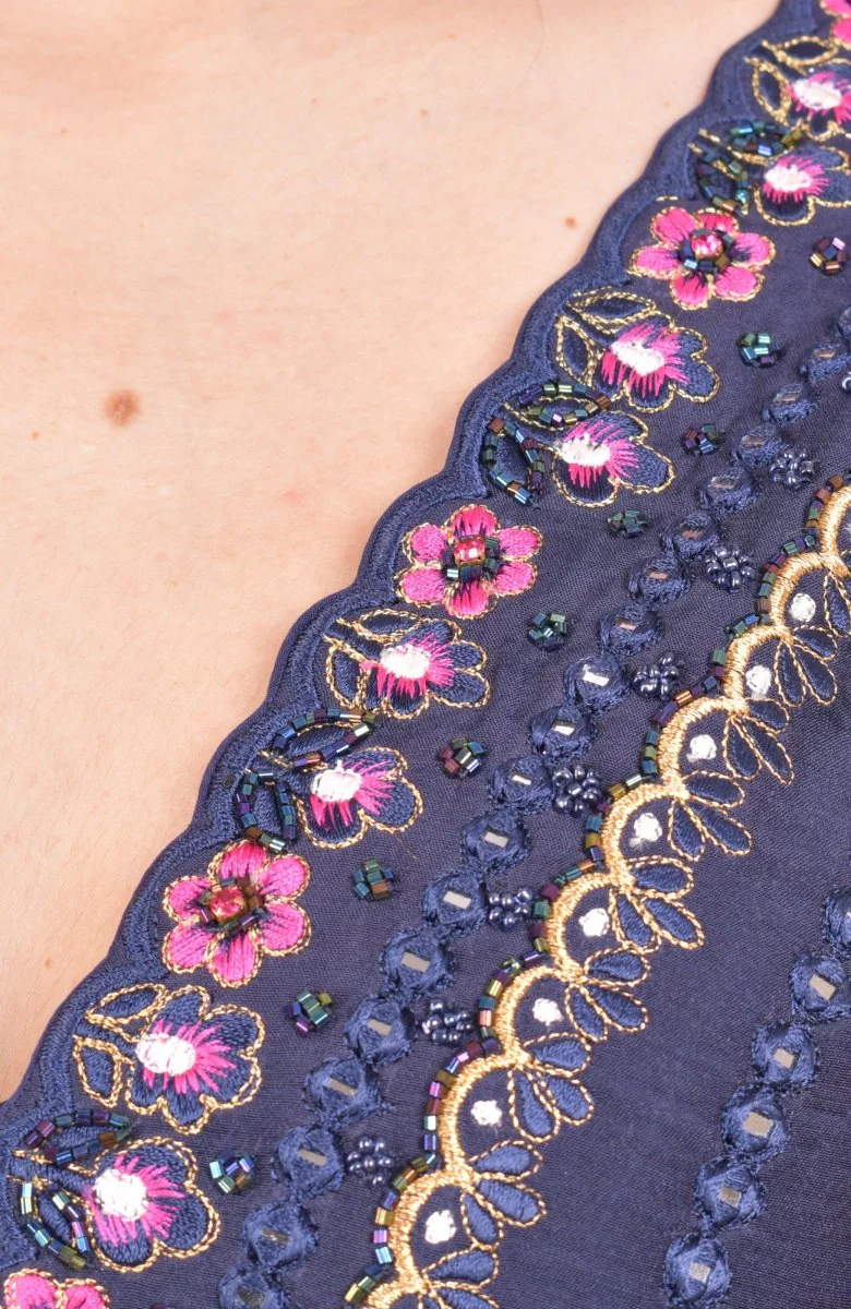 Pink Tie Dye Lehenga Choli Set - Image 9