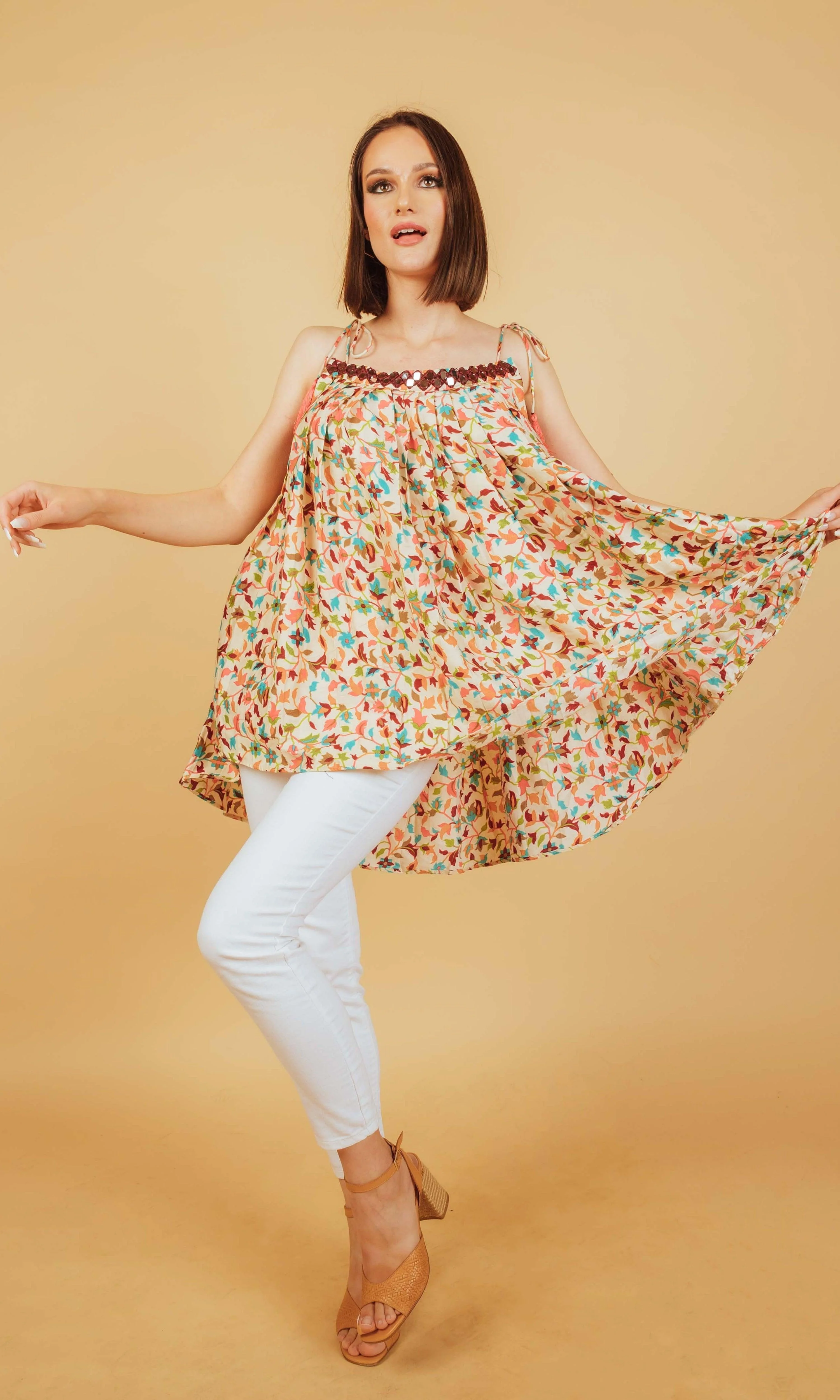 Cotton Embroidered Top - Image 4