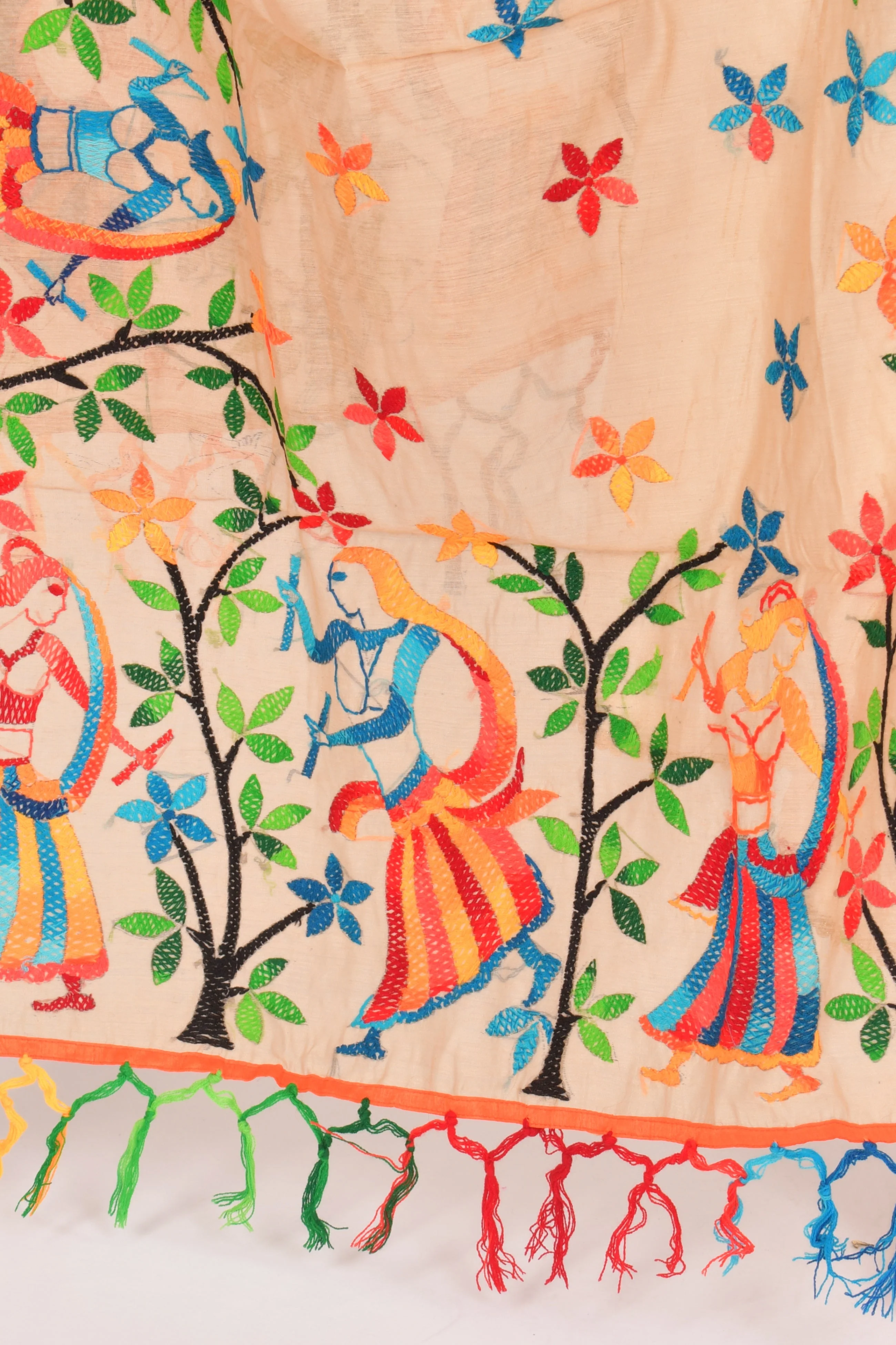 Myra Embroidered Navratri Motfi Dupatta - Image 3