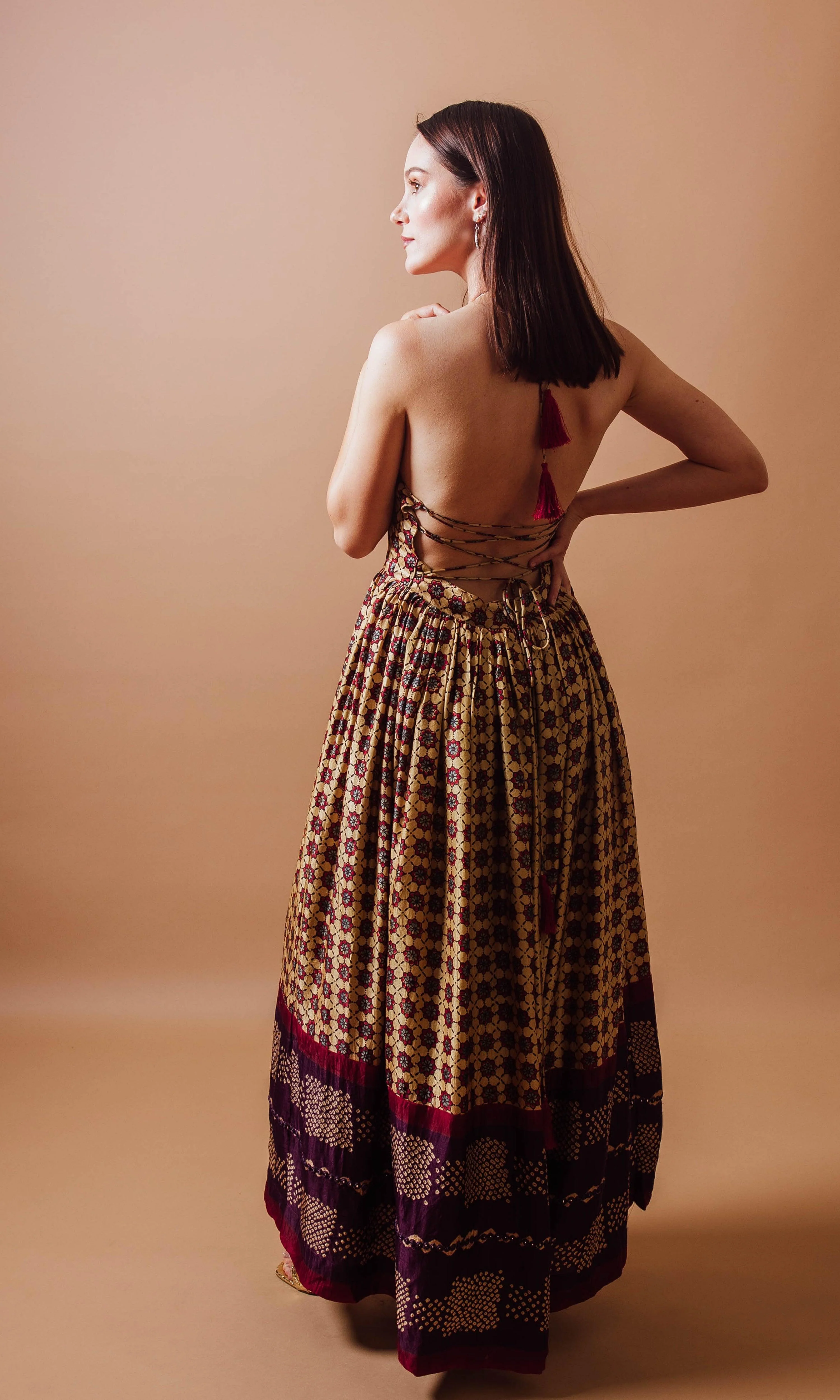 Long Dress with Slit - Image 3