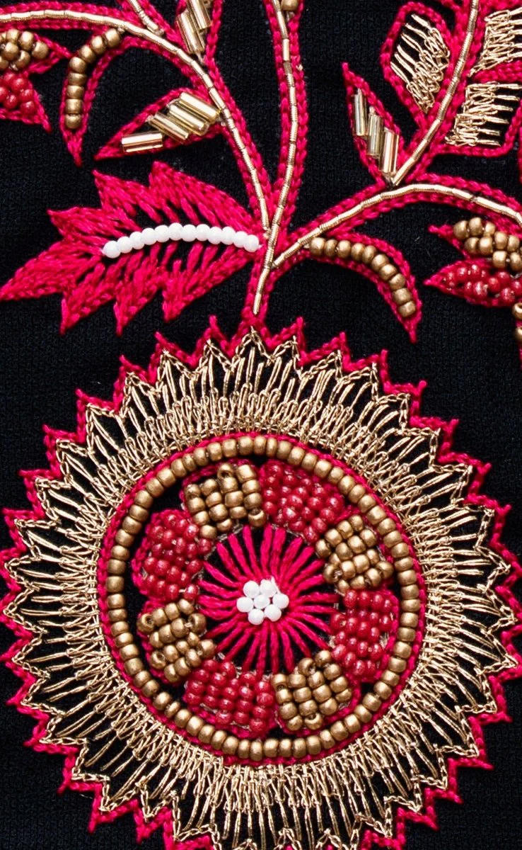 Black Full Flare Chaniya Choli Set - Image 3