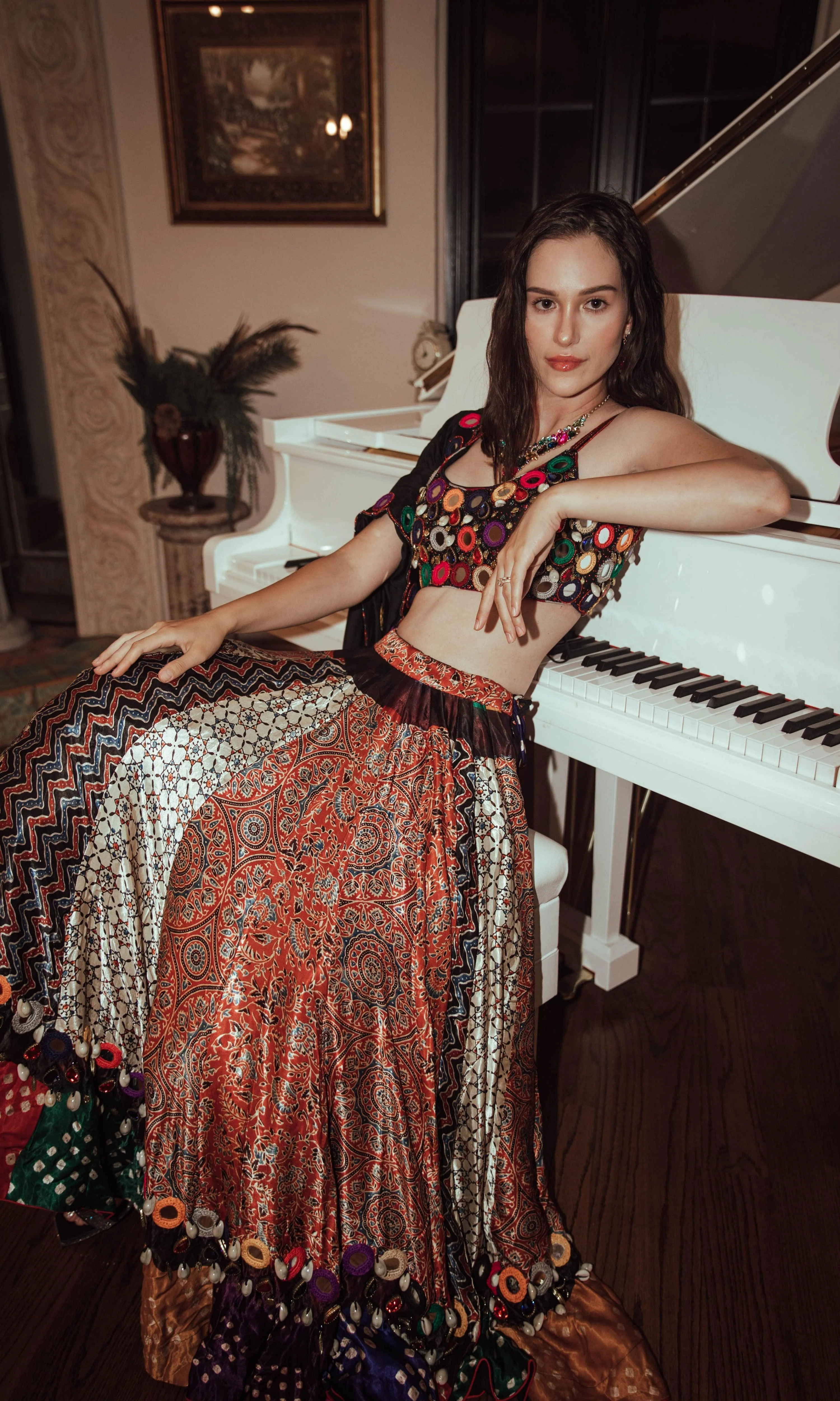 Gaji Silk Bridal Lehenga Choli Set - Image 4