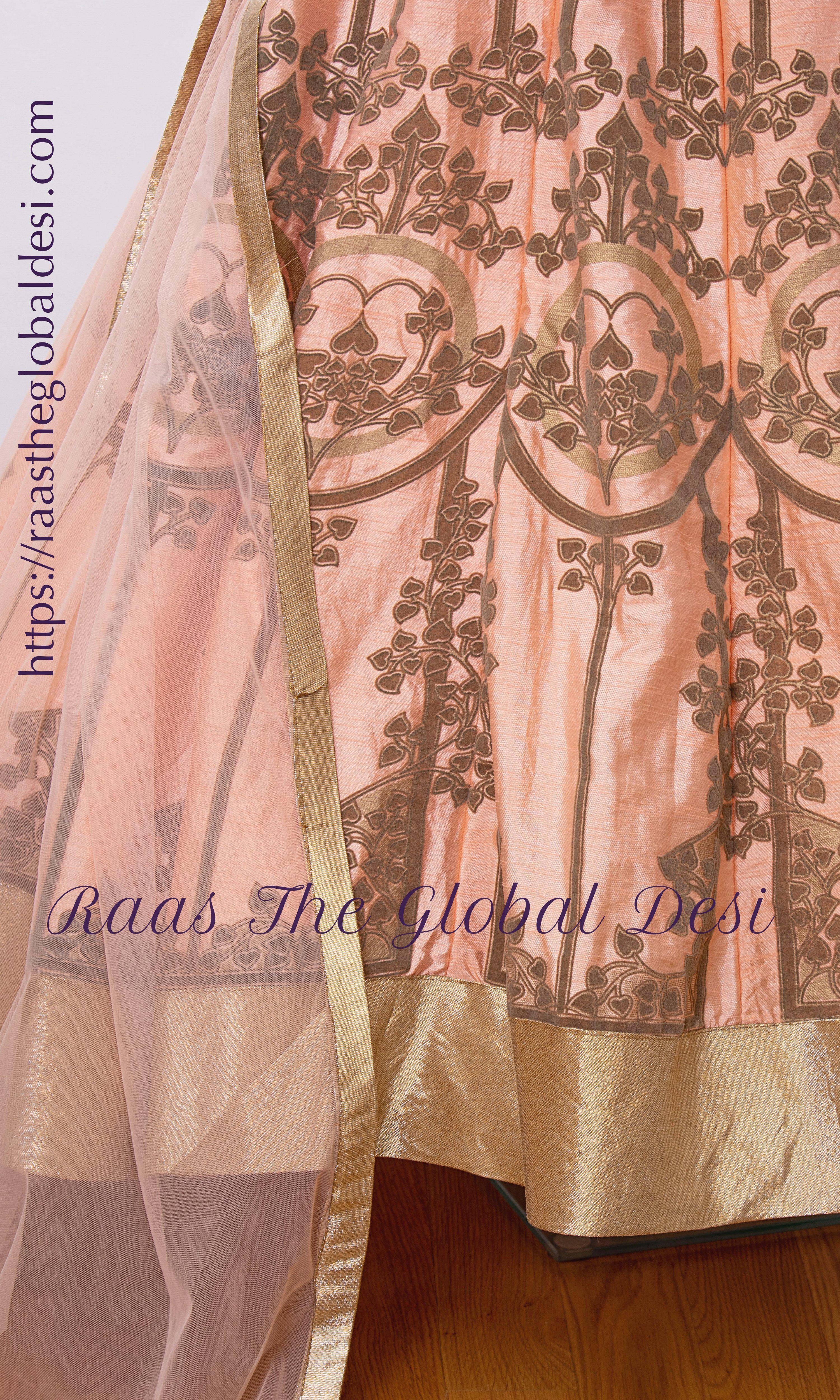 Artemisia Peach Long Dress - Image 5