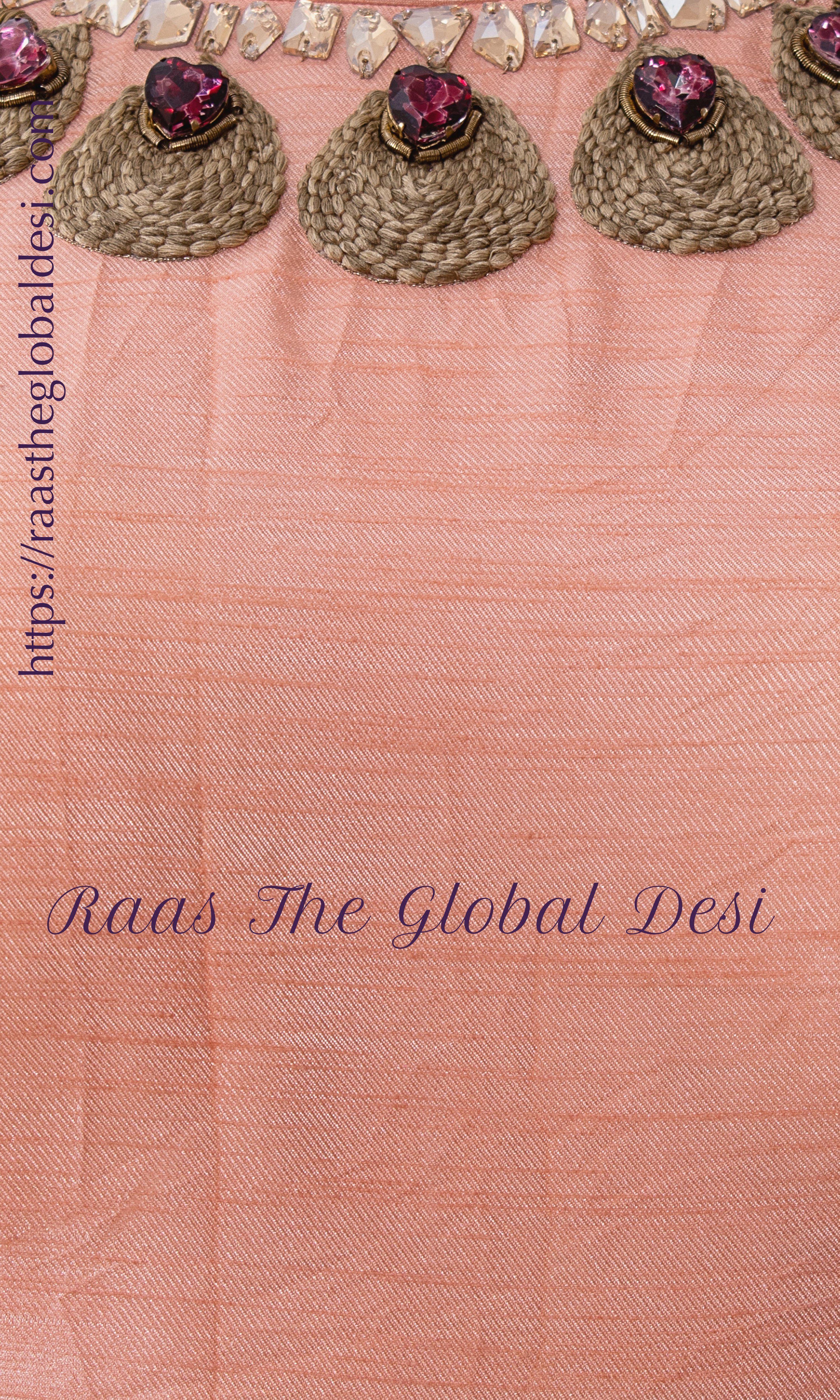 Artemisia Peach Long Dress - Image 9