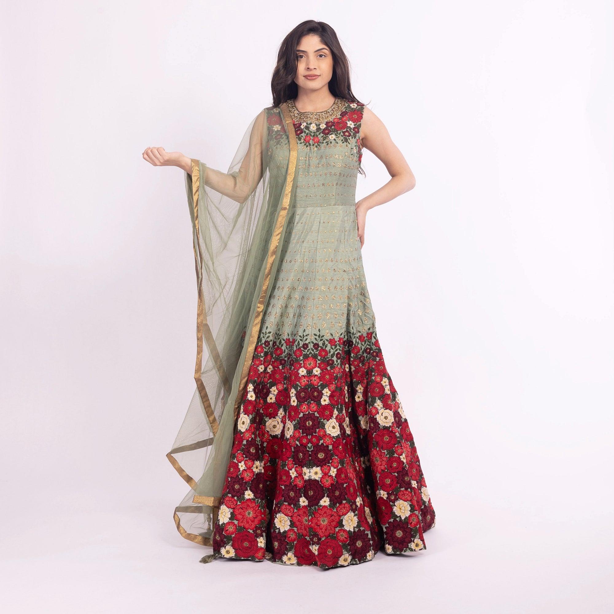 Cyrene Multicolor Gown - Image 4