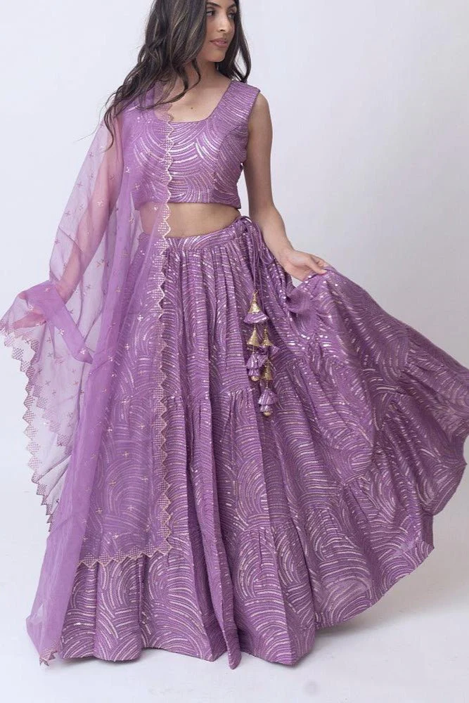 Dianthe Sequins Lehenga Choli Set
