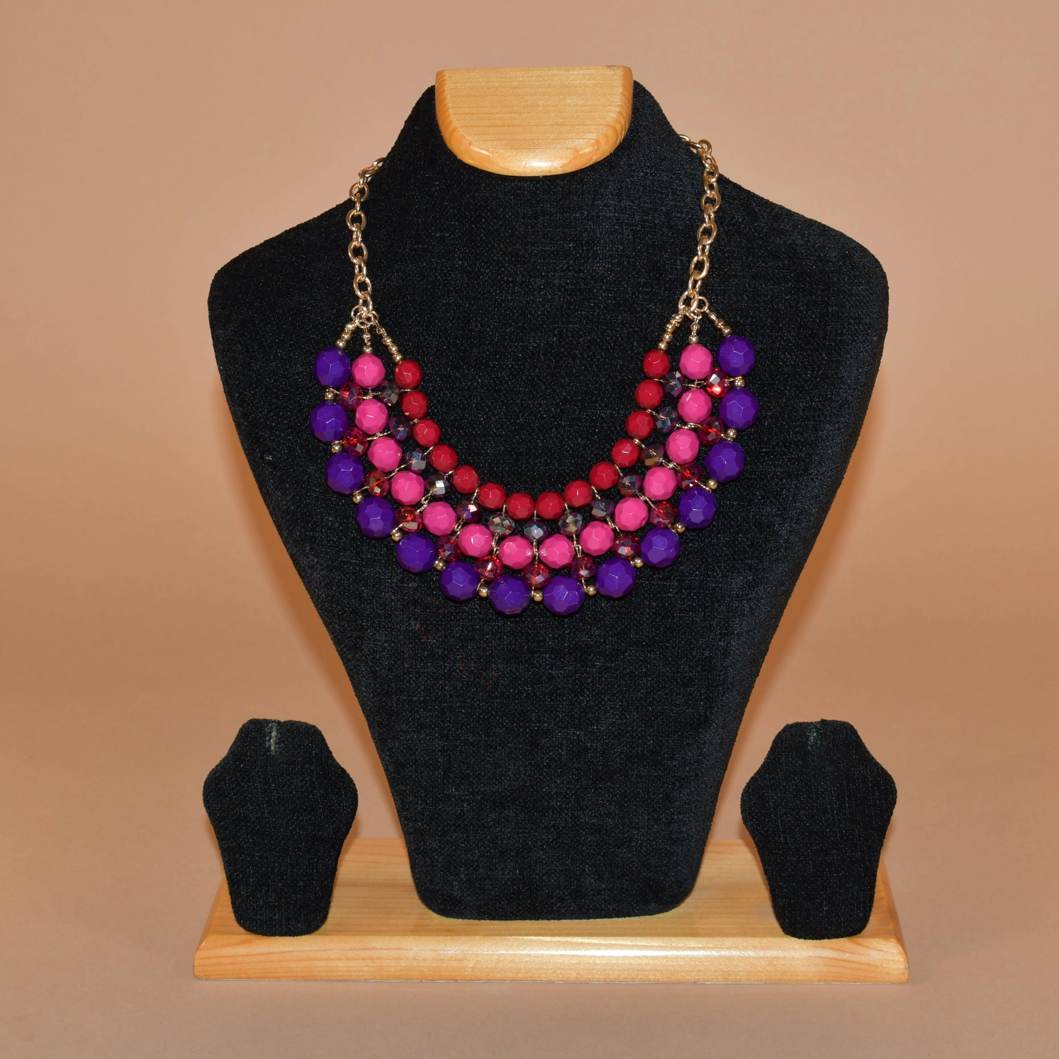 Colorful Multi Tiered Necklace