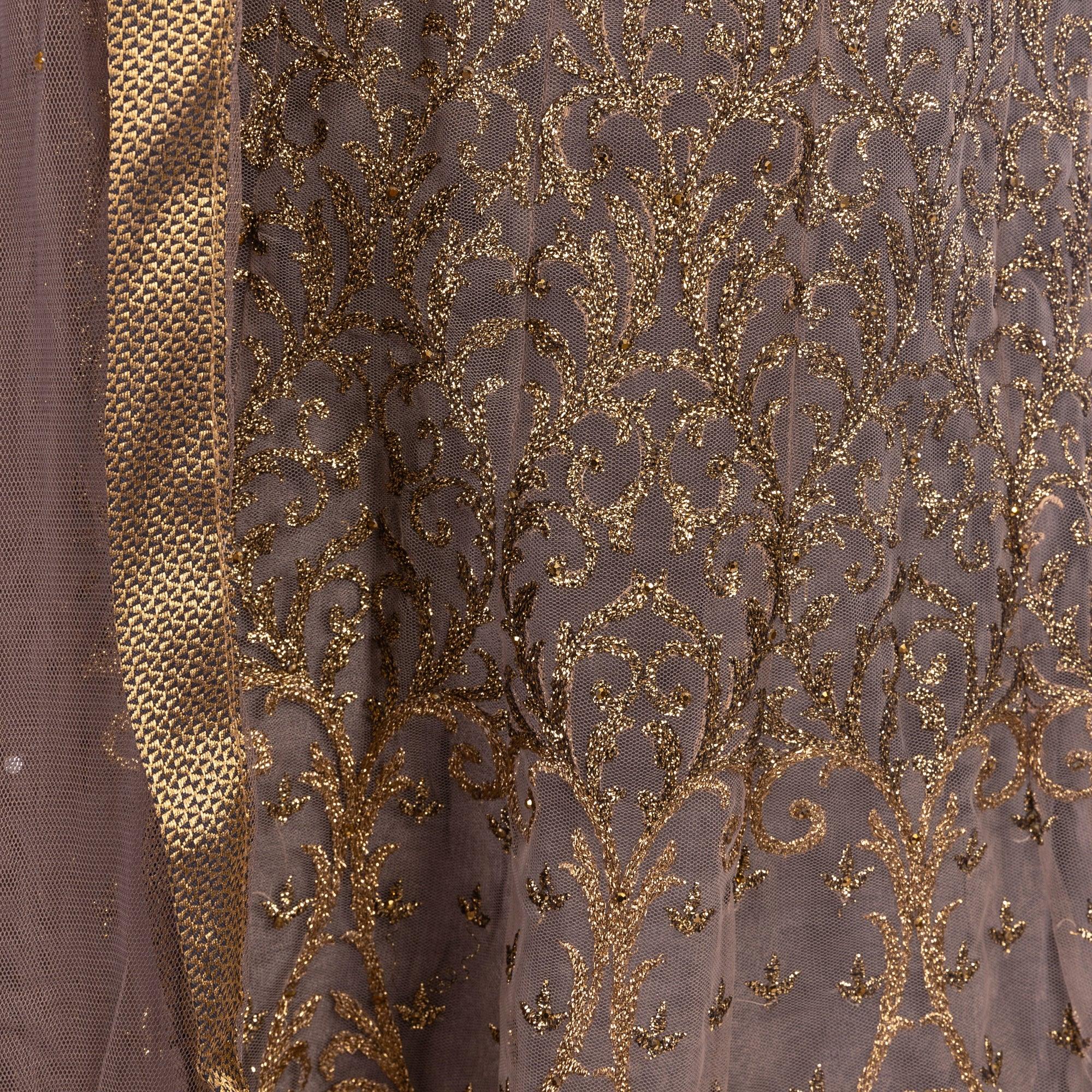 Elsinore Brown Gown - Image 6