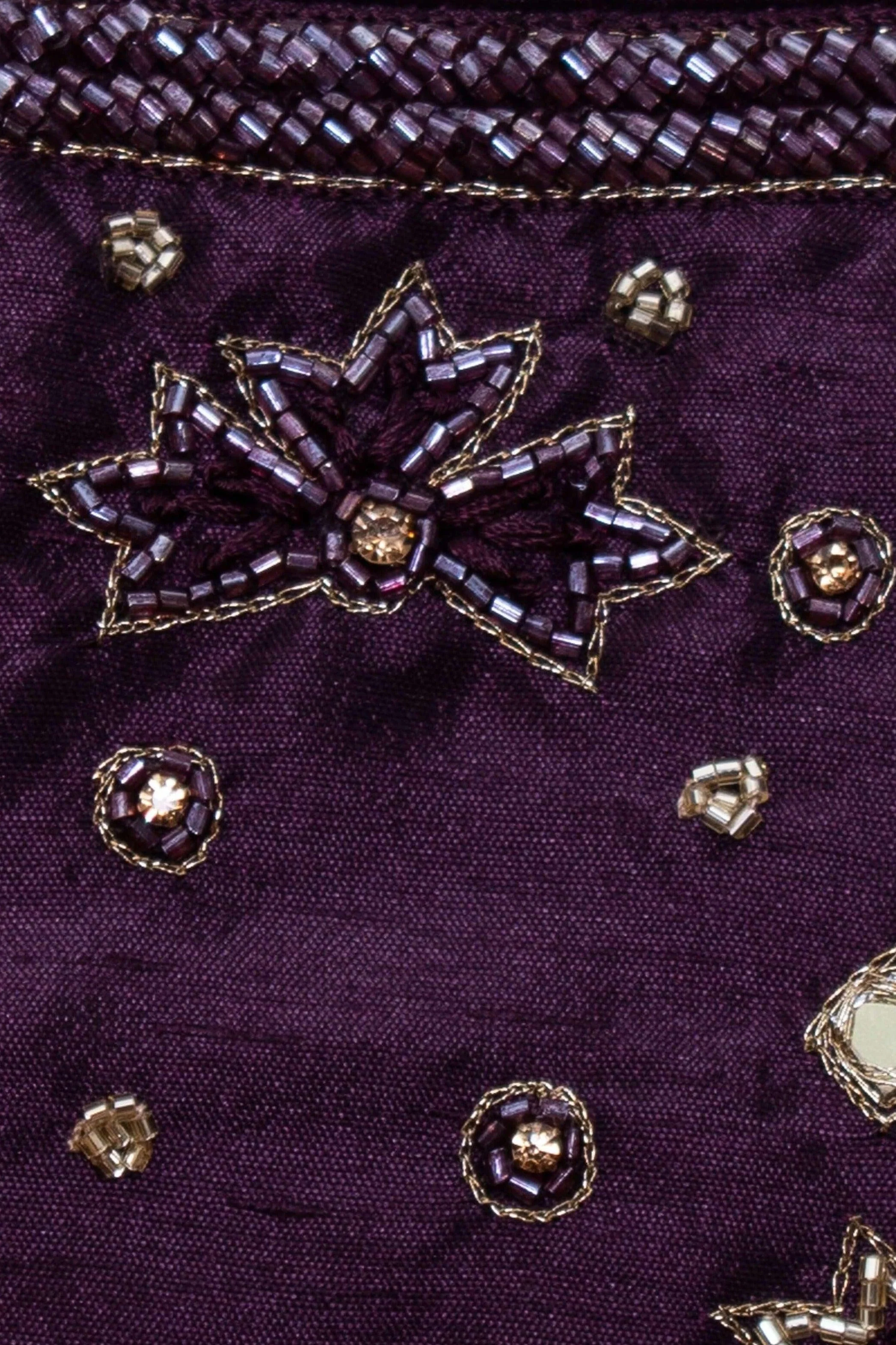 Wine Lehenga Choli with Hand Embroidery - Image 8