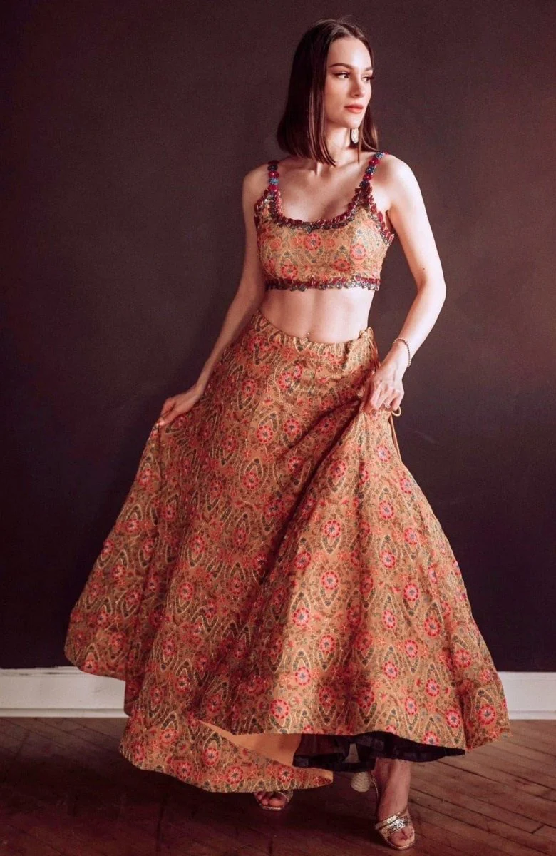 Yellow Lehenga Choli Set