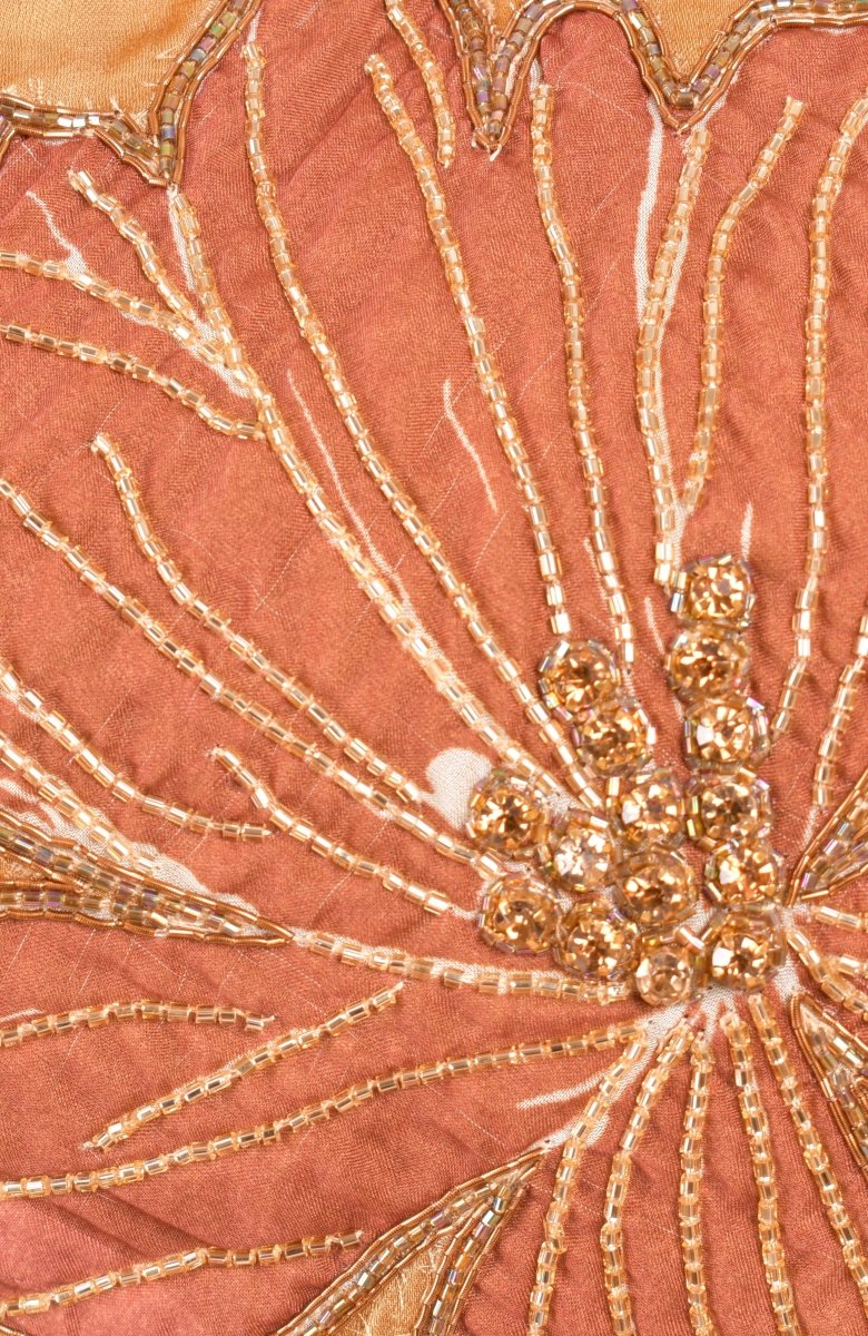 Yellow Zardoshi & Stone Embroidered Lehenga Choli - Image 3